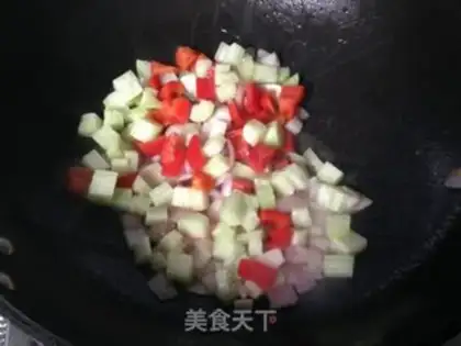 Make Pine pine rice step 5