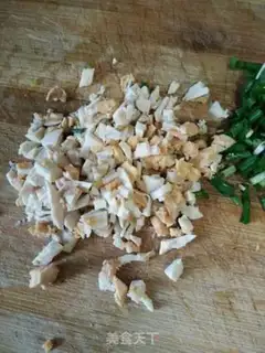 Make Duck egg fried rice step 1