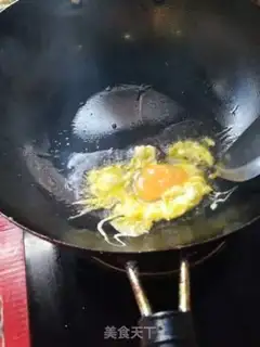 Make Duck egg fried rice step 3