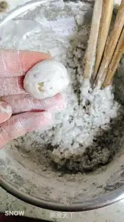 Make Sesame rice and soy sauce step 5