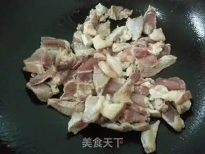 Make Little salted meat step 2