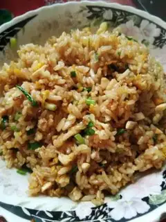 Make Duck egg fried rice step 6