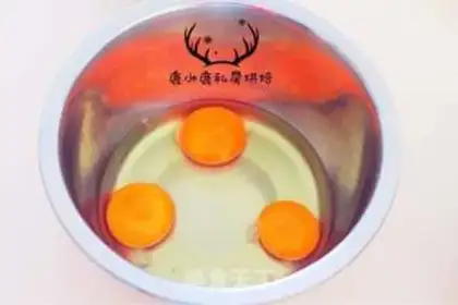 Make Sakura cheesecake step 1