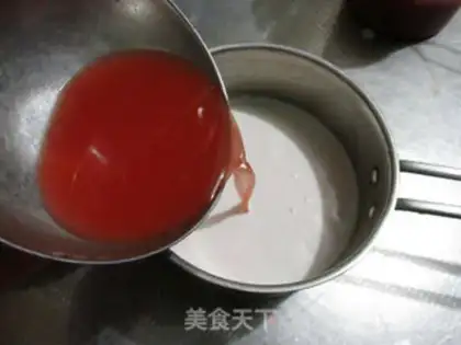 Make Pink old Beijing cheese step 4