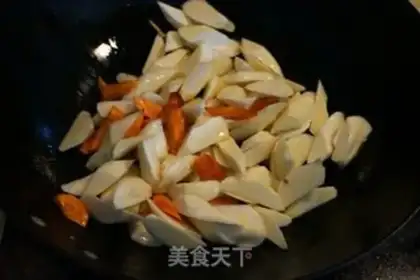 Make A white carrot step 5