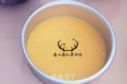 Make Sakura cheesecake step 5