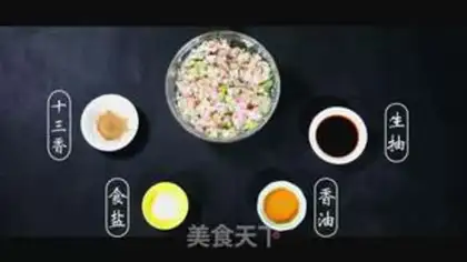 Make Colour dumplings step 16