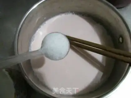 Make Pink old Beijing cheese step 6