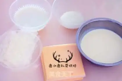 Make Sakura cheesecake step 7
