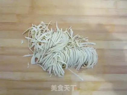 Make Seaweed silk and bean skin step 1