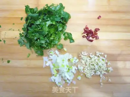 Make Seaweed silk and bean skin step 2