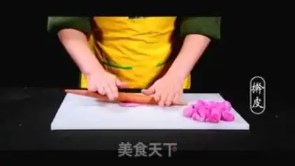 Make Colour dumplings step 20