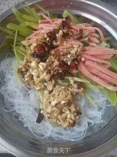 Make A ham mix fan step 8