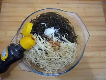 Make Seaweed silk and bean skin step 6
