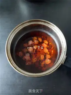 Make Rose milk tea step 3