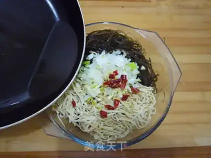 Make Seaweed silk and bean skin step 8