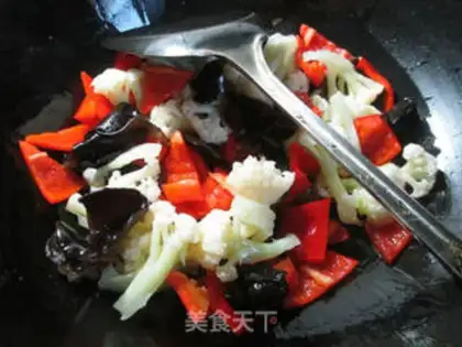 Make Black-mole, red-eared cabbage step 4