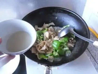 Make A tofu pepper step 5