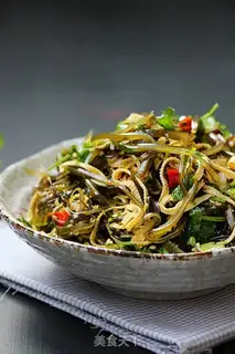Make Seaweed silk and bean skin step 12