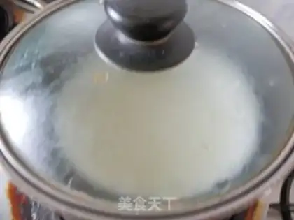 Make Milk tofu brain step 4