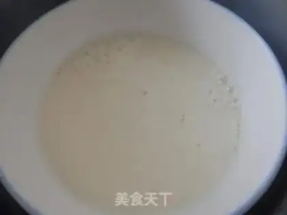 Make Milk tofu brain step 5