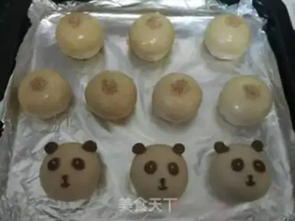 Make Panda souffle step 16