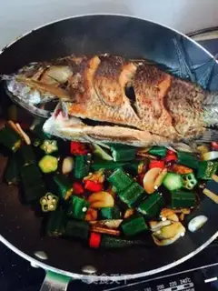 Make Fries of fried fish step 2