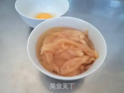 Make Chicken silk needle step 3