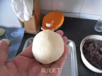 Make Red bean snack step 8