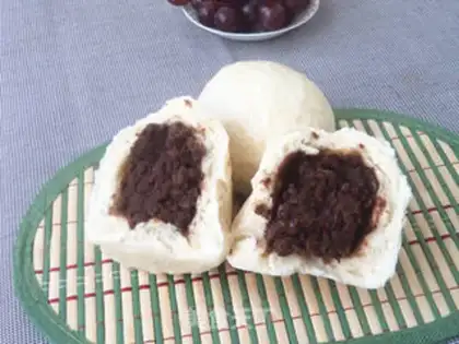 Make Bean buns step 8