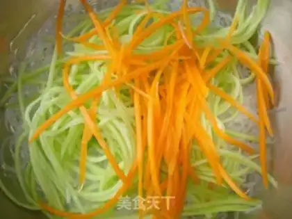 Make Fan cucumber step 4