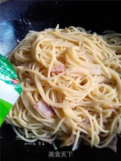 Make Bacon pasta step 10