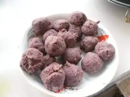 Make Red bean sticky rice cake step 4