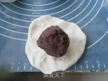 Make Red bean sticky rice cake step 5