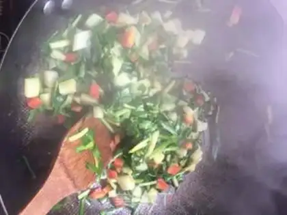 Make Spinach noodles step 4