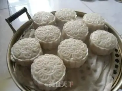 Make Red bean sticky rice cake step 12