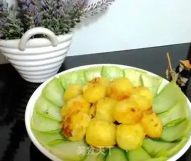 Make Potato gold round step 6