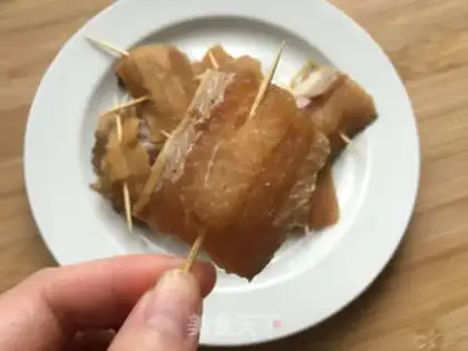 Make Toothpicked fish step 5