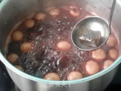 Make Black rice makes soup step 6