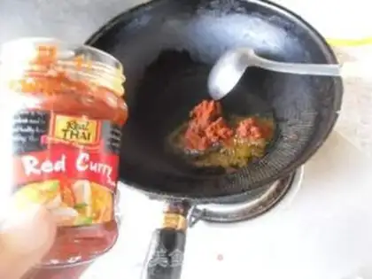 Make Red curry potatoes step 2