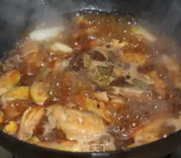 Make The chicken wings of chestnuts step 9