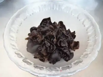 Make Spinach with black wood step 4