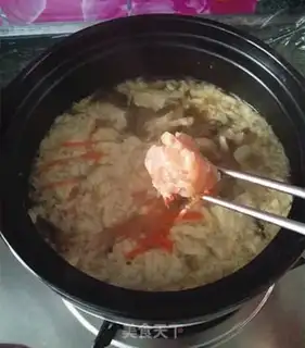 Make Black pepper acetate, chicken silk step 7