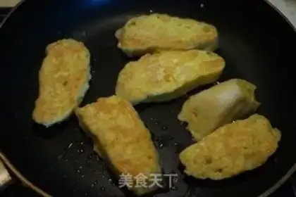 Make Egg fried buns step 4