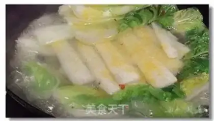 Make Water boiled hoof flowers step 15
