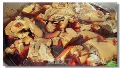 Make Water boiled hoof flowers step 17