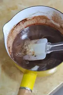 Make Black chocolate mousse step 11