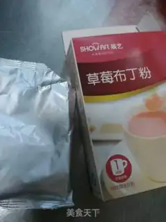 Make Strawberry pudding step 0