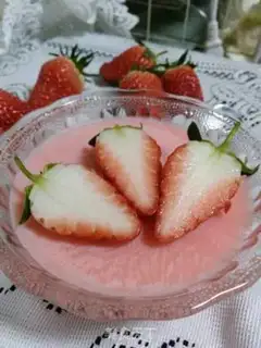Make Strawberry pudding step 5