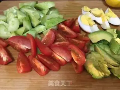 Make Vegetable fruit salad step 1